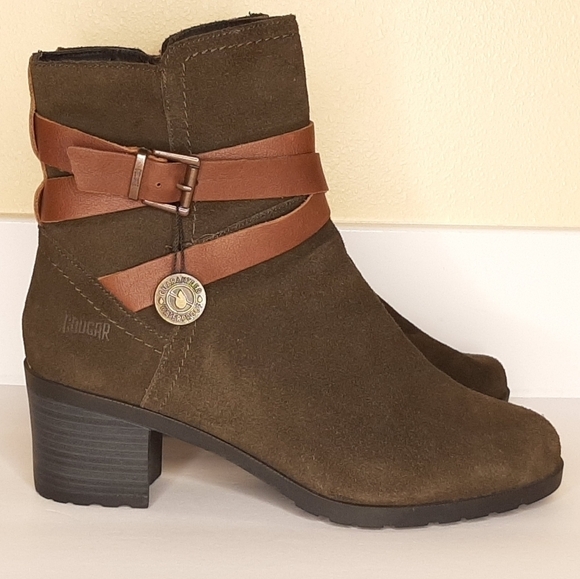Cougar Arvida Olive Booties - Picture 2 of 15